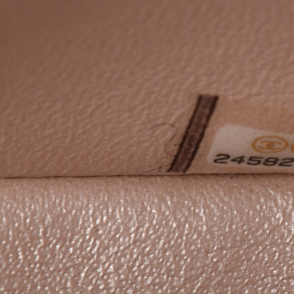 Chanel Iridescent Caviar Chevron Quilted Mini Rectangular Flap Light Gold 7 of 7