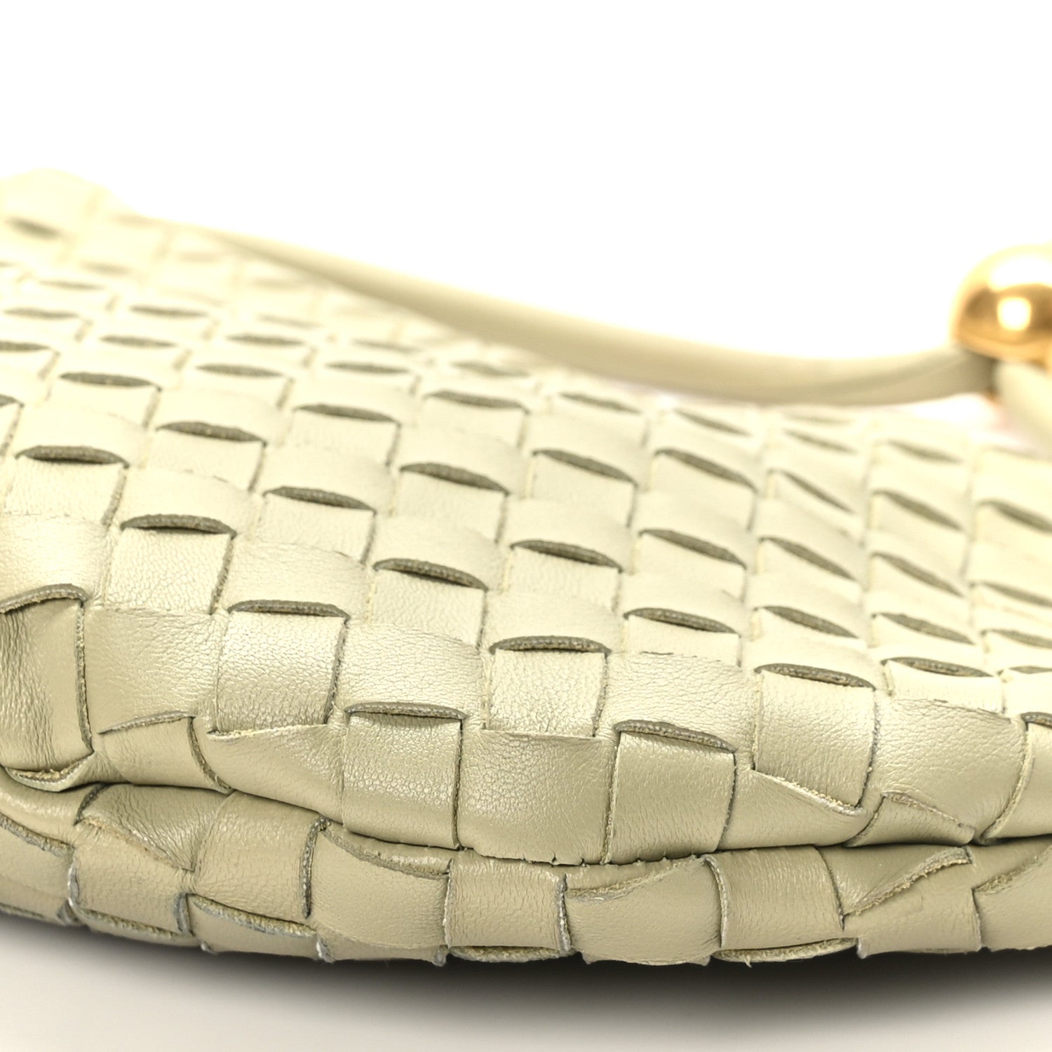 Bottega Veneta Nappa Intrecciato Medium Turn Pouch Travertine 8 of 8