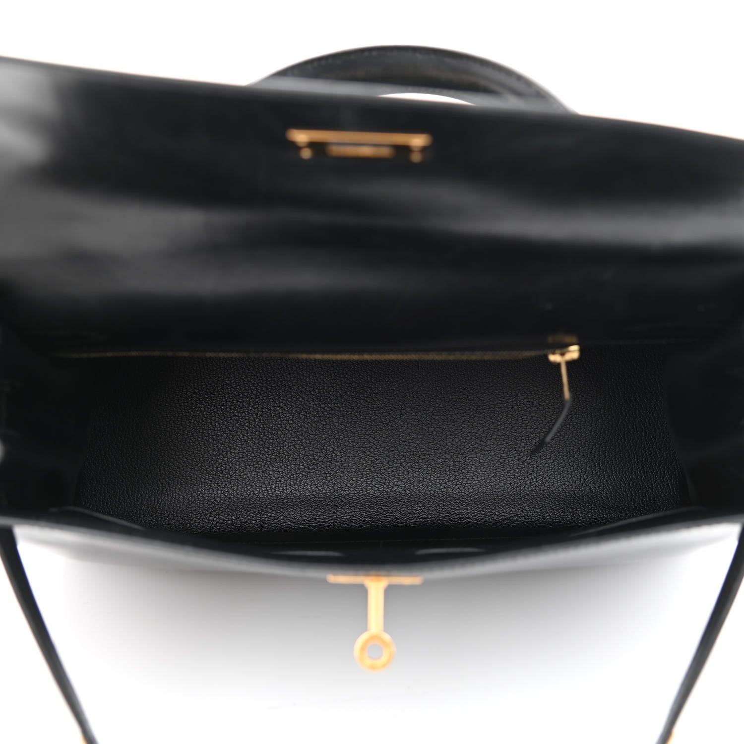 Hermes Box Kelly Sellier 32 Black 5 of 13