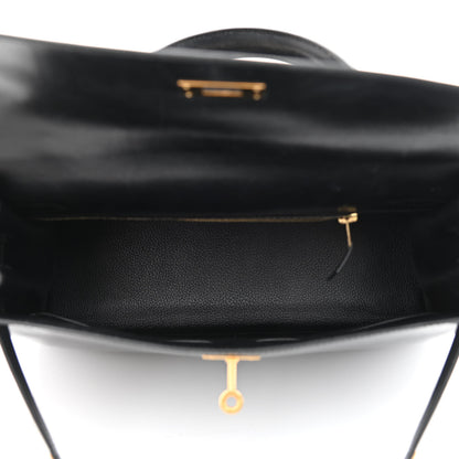 Hermes Box Kelly Sellier 32 Black 5 of 13