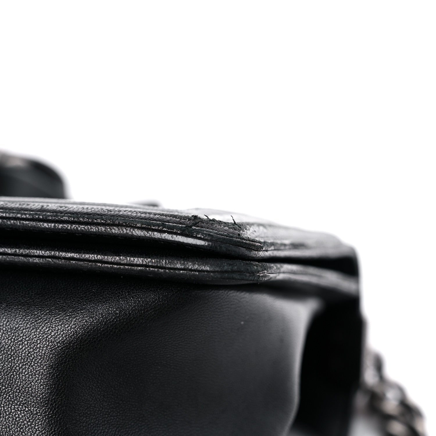 Chanel Lambskin Quilted New Medium Boy Flap Black 17 of 20