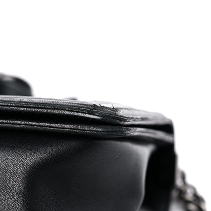 Chanel Lambskin Quilted New Medium Boy Flap Black 17 of 20