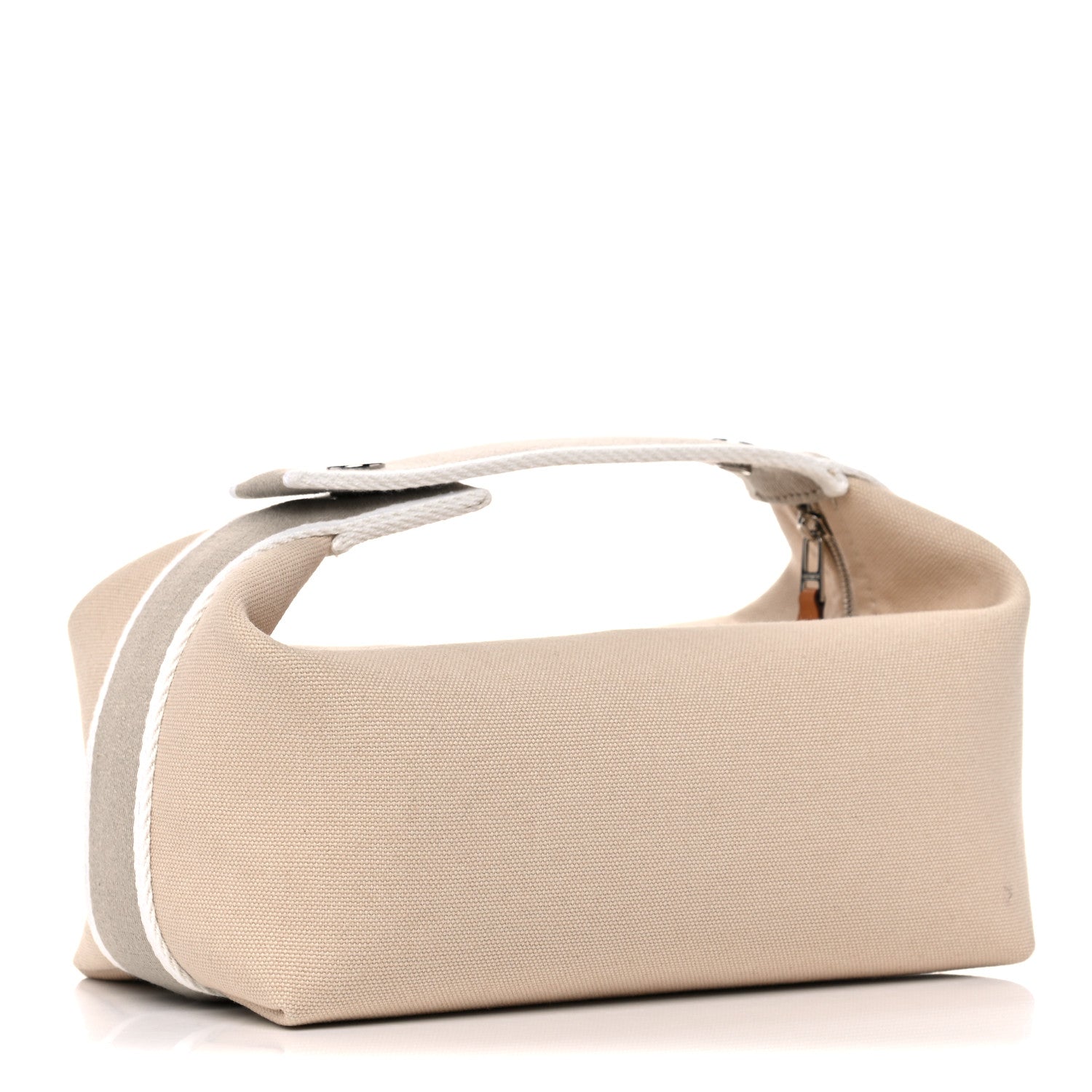Hermes Canvas Small Bride-A-Brac Pouch Natural 3 of 8