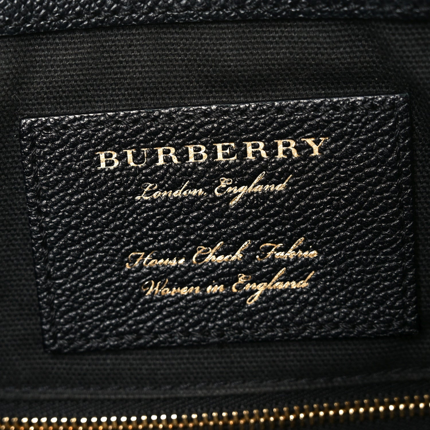 Burberry Soft Grain Calfskin House Check Small Helmsley Crossbody Black 10 of 19