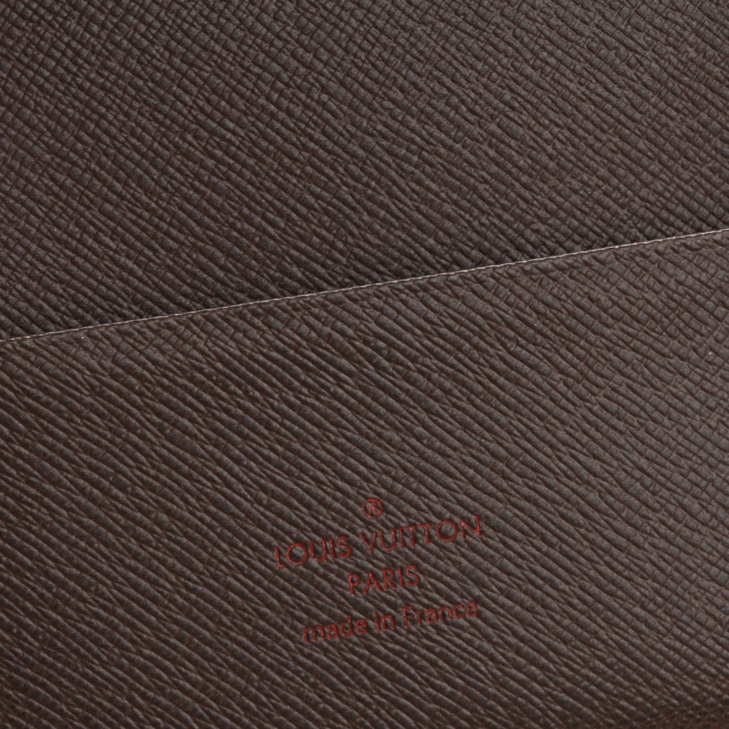 Damier Ebene Large Ring Agenda Cover