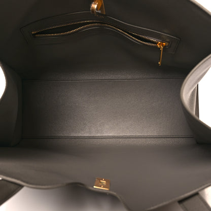Celine Supple Grained Calfskin Cabas 16 Bag Pebble 5 of 9