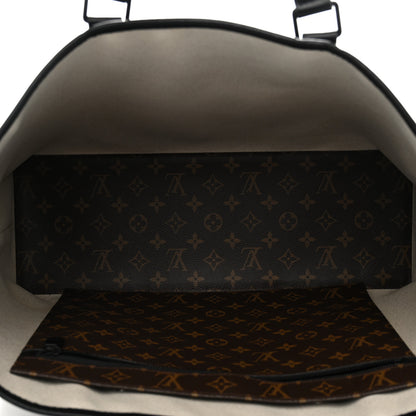 Louis Vuitton Monogram Macassar Weekend Tote GM 5 of 11
