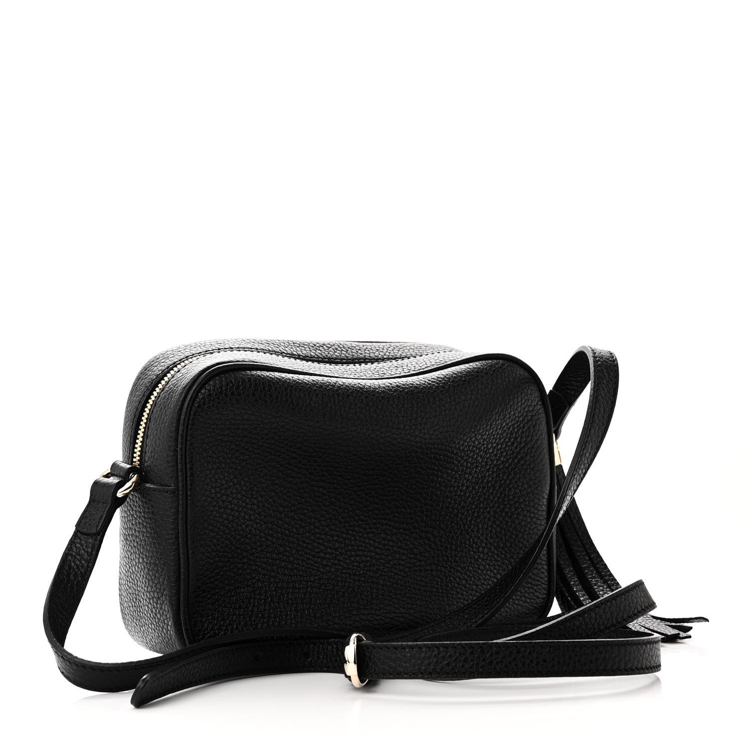 Gucci Pebbled Calfskin Small Soho Disco Bag Black 3 of 11