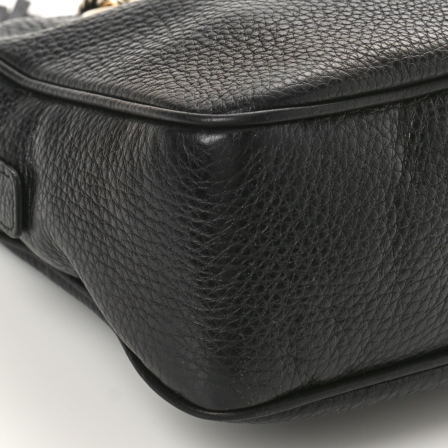 Gucci Pebbled Calfskin Small Soho Bowler Black 8 of 9
