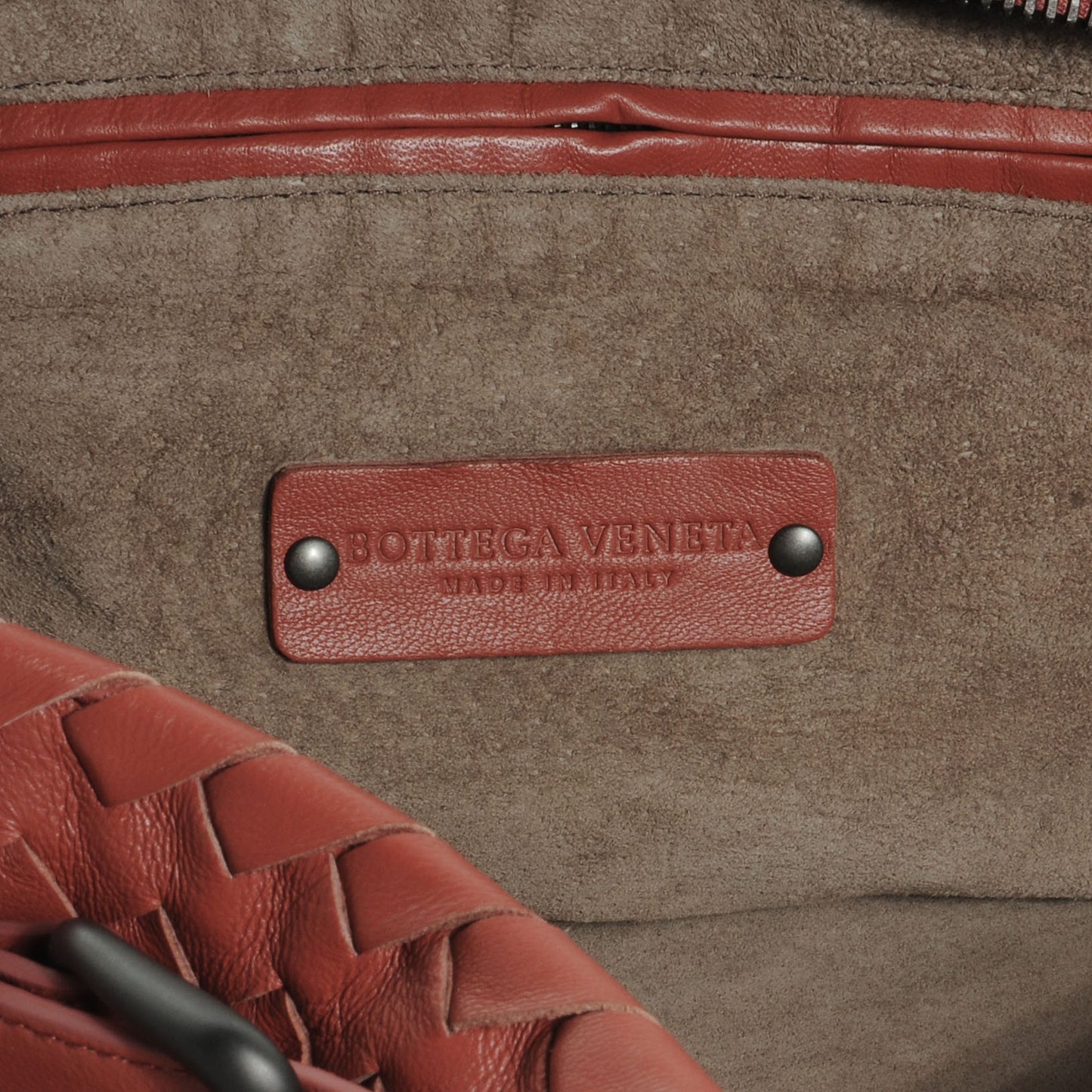 Nappa Intrecciato Handbag Appia