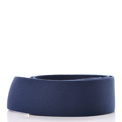 Hermes Toile Epsom 50mm Shoulder Strap Bleu Saphir 2 of 4