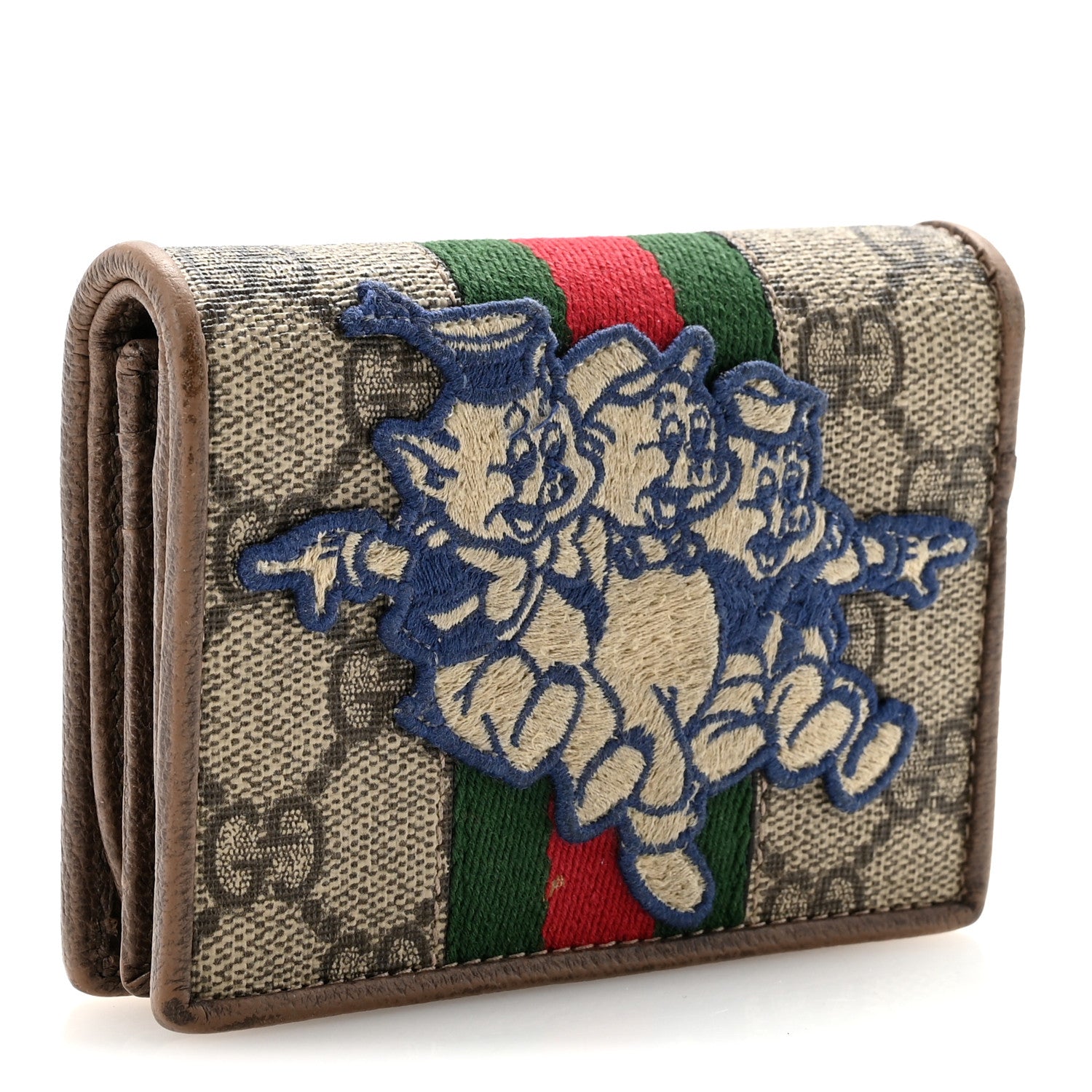 Gucci X DISNEY GG Supreme Monogram Web Three Little Pigs Ophidia