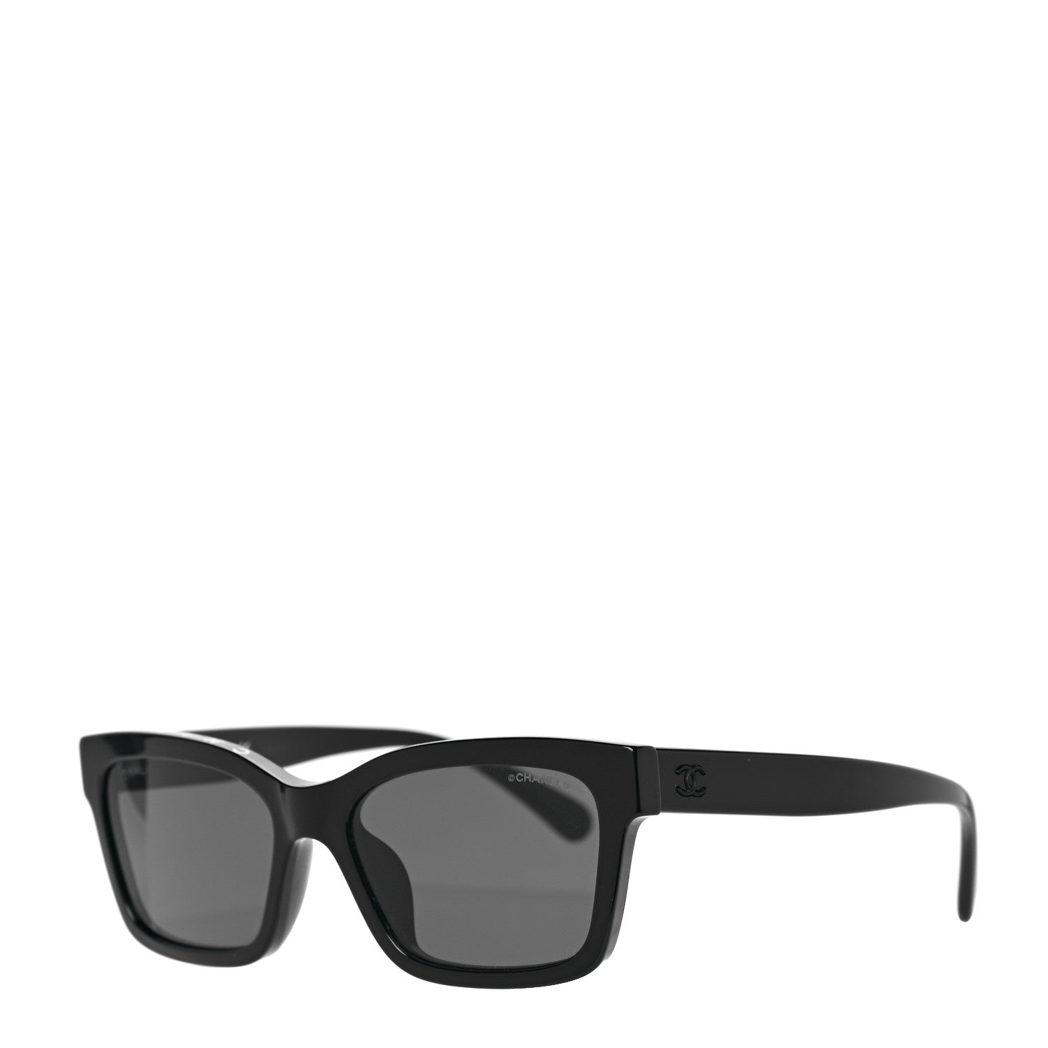 Chanel Acetate Square Sunglasses 5417-A Black 1 of 7