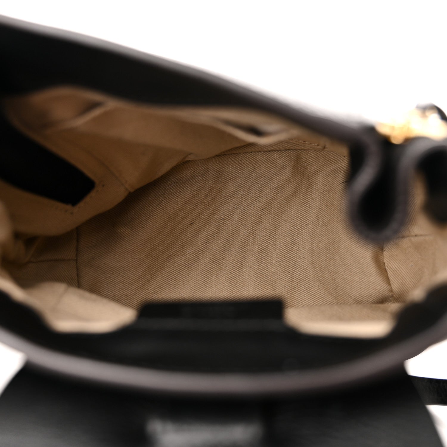 Chloe Suede Calfskin Mini Faye Backpack Black 5 of 11