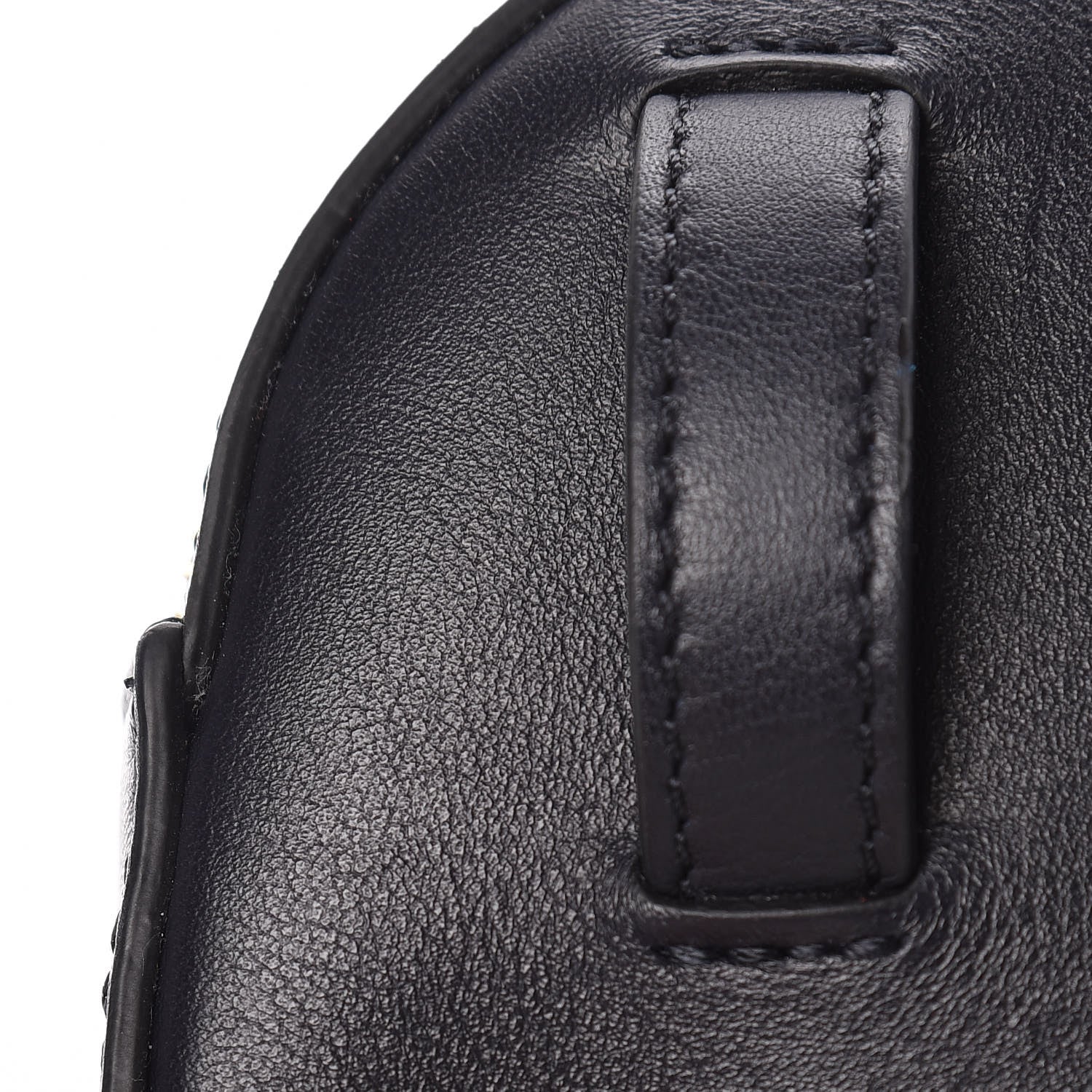 Chloe Smooth Calfskin Little Horses Embroidered Signature Belt Bag Full Blue 11 of 12
