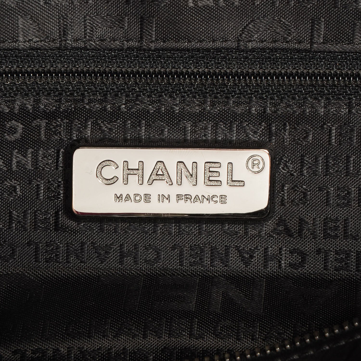 Chanel Distressed Lambskin Lady Braid Flap Tote Black 6 of 8