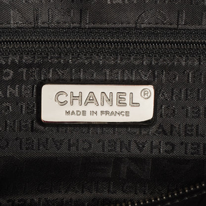 Chanel Distressed Lambskin Lady Braid Flap Tote Black 6 of 8