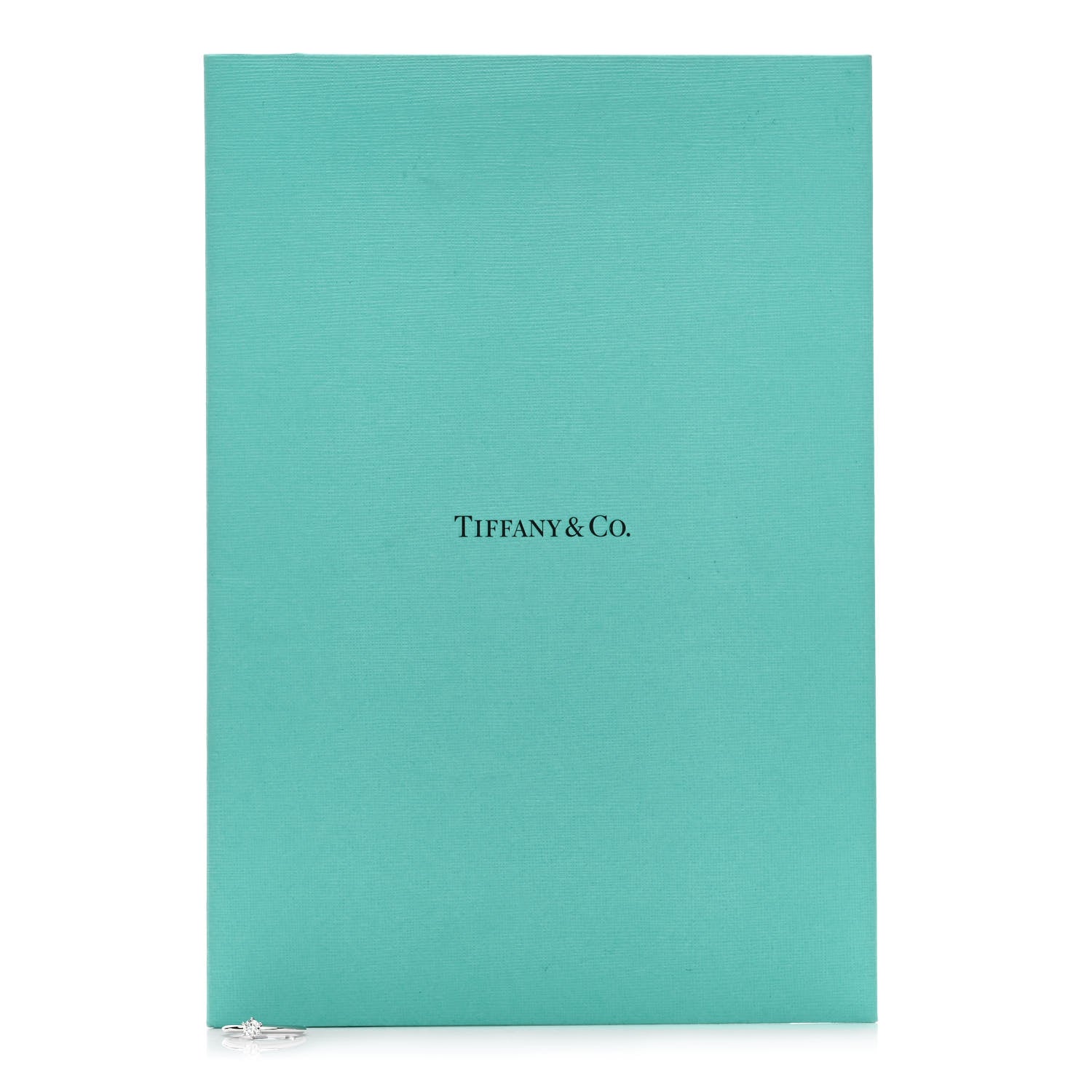 Tiffany Platinum Diamond .24ct Solitaire Engagement Ring 50 5.5 7 of 7