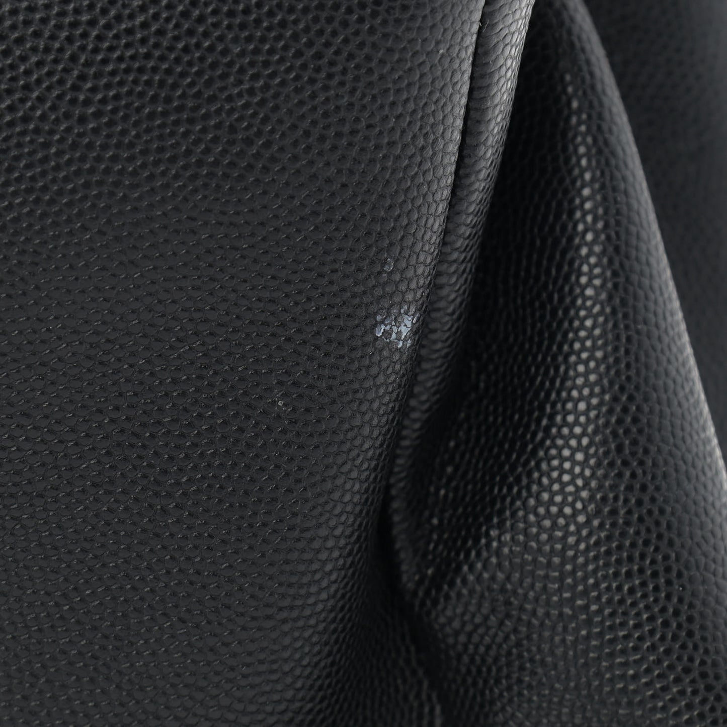 Grain De Poudre Medium West Hollywood Monogram Fold-Over Black