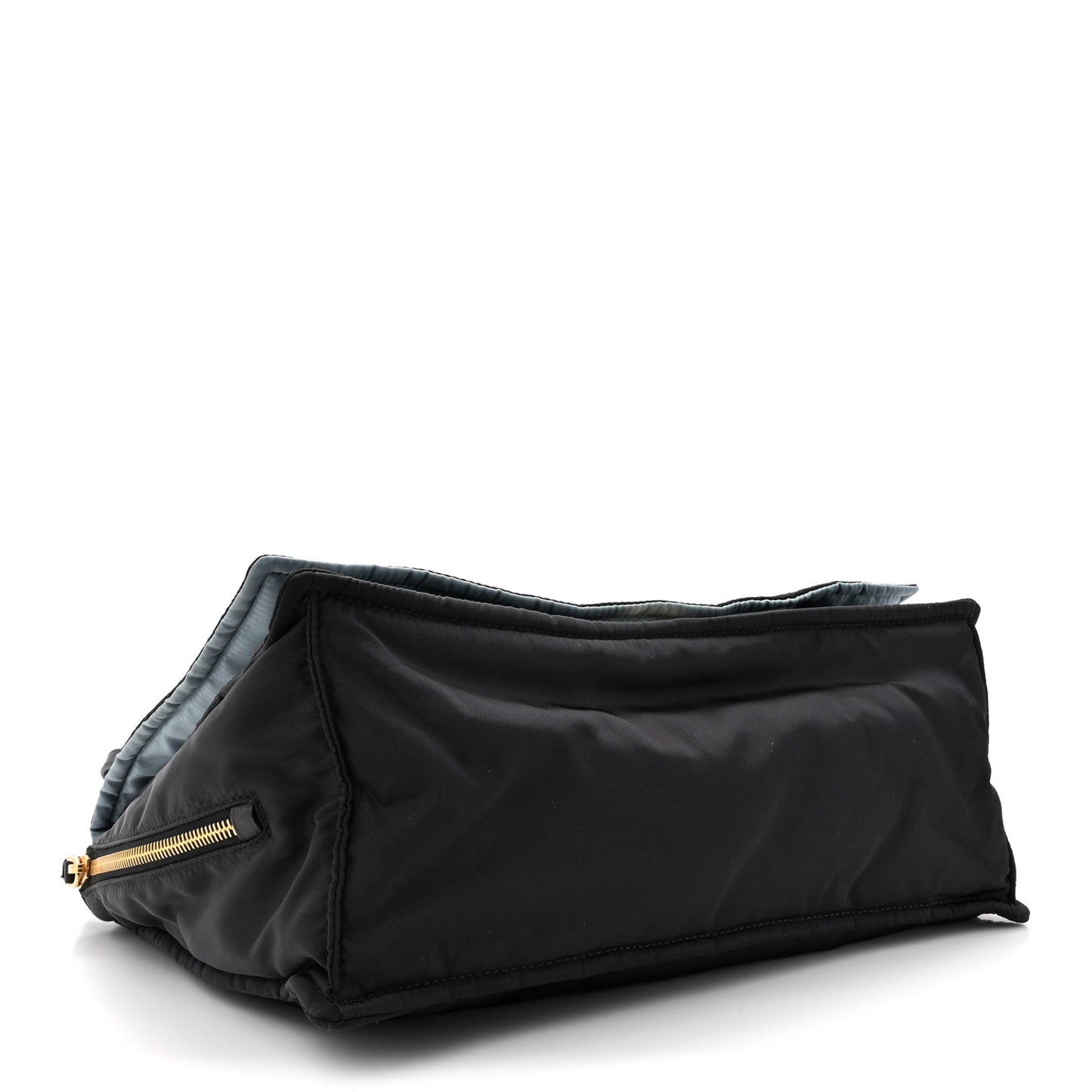 Tessuto Nylon Etiquette Flap Black