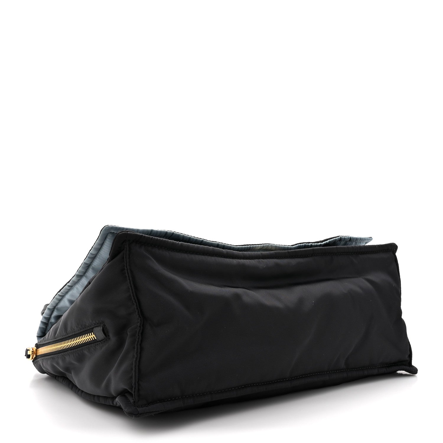 Prada Tessuto Nylon Etiquette Flap Black 4 of 9