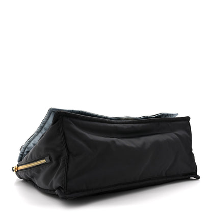 Prada Tessuto Nylon Etiquette Flap Black 4 of 9