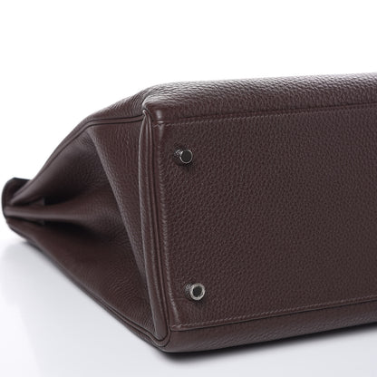 Hermes Togo Kelly Retourne 40 Chocolate 30 of 31