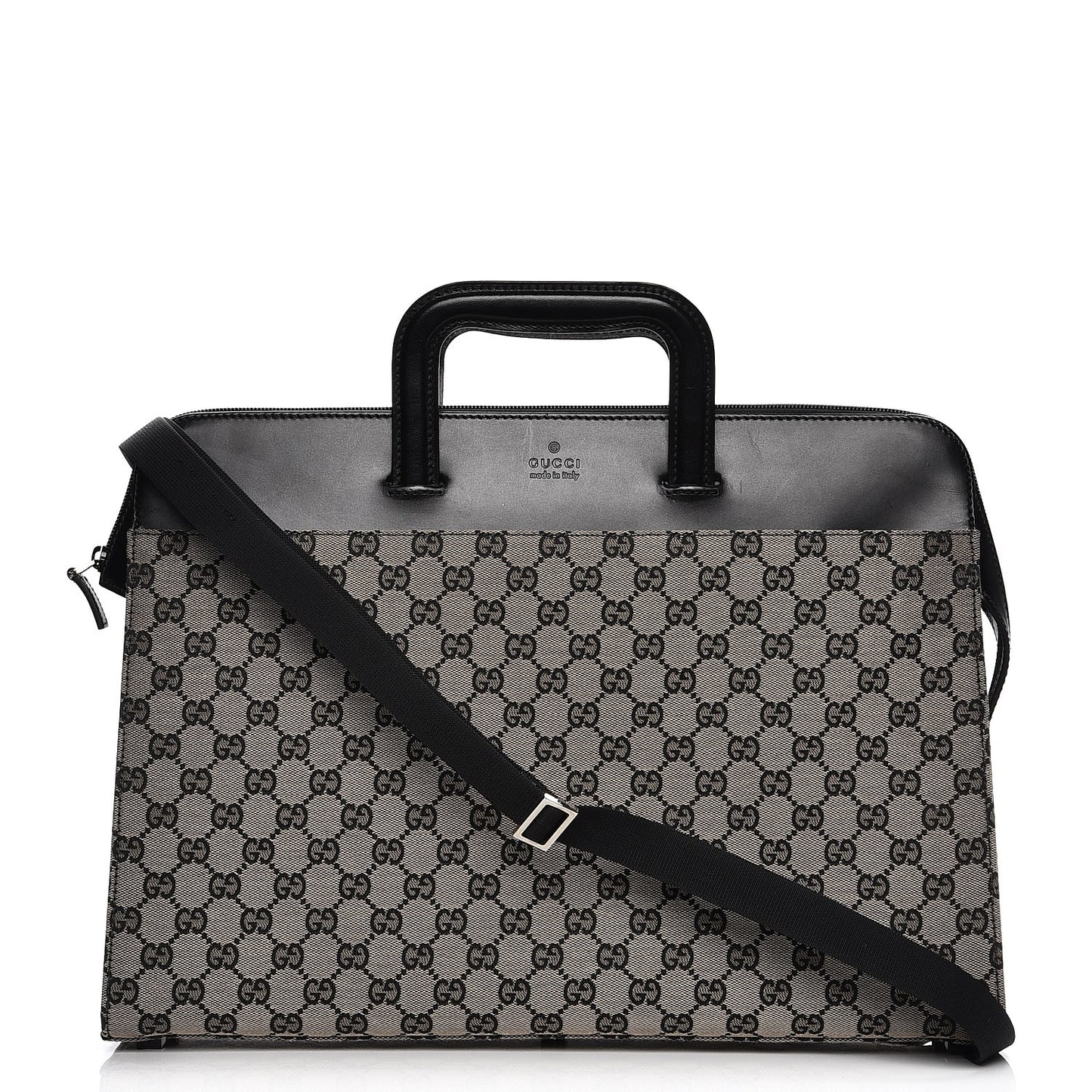 Monogram Briefcase Black