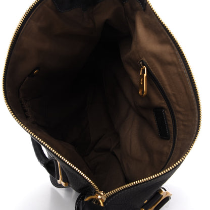 Chloe Calfskin Large Marcie Satchel Black 5 of 11