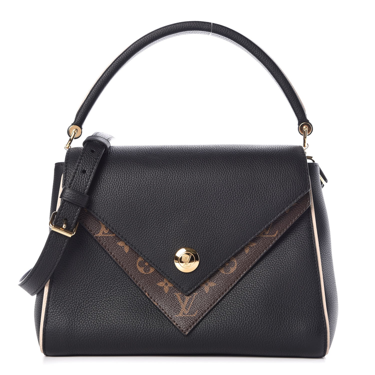 Louis Vuitton Monogram Double V Black 1 of 12