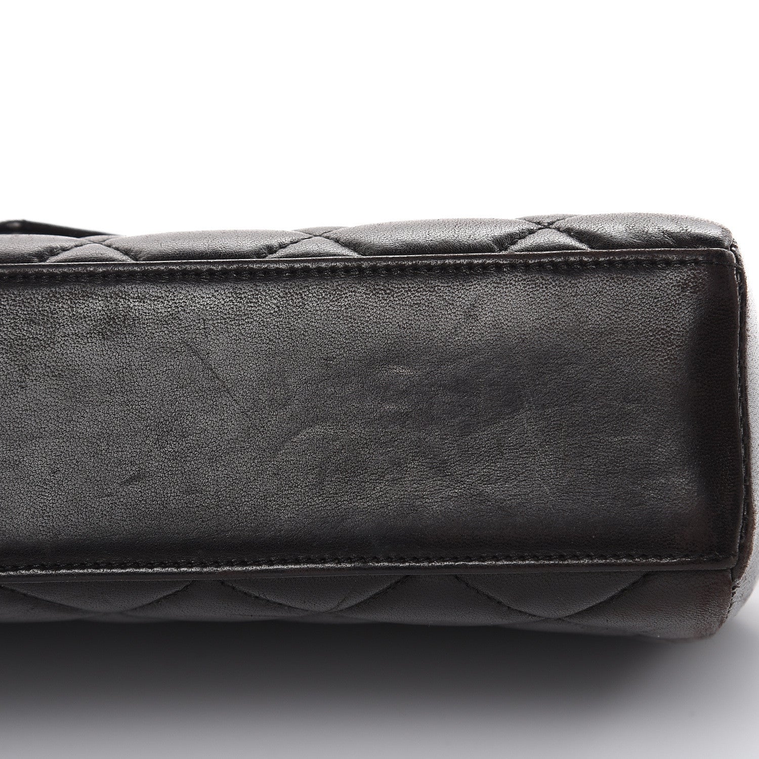 Chanel Lambskin Quilted East West Flap Black 12 of 22