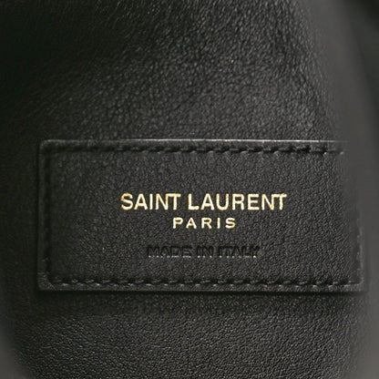 Saint Laurent Smooth Calfskin Large Le 5 A 7 Soft Hobo Black 6 of 11