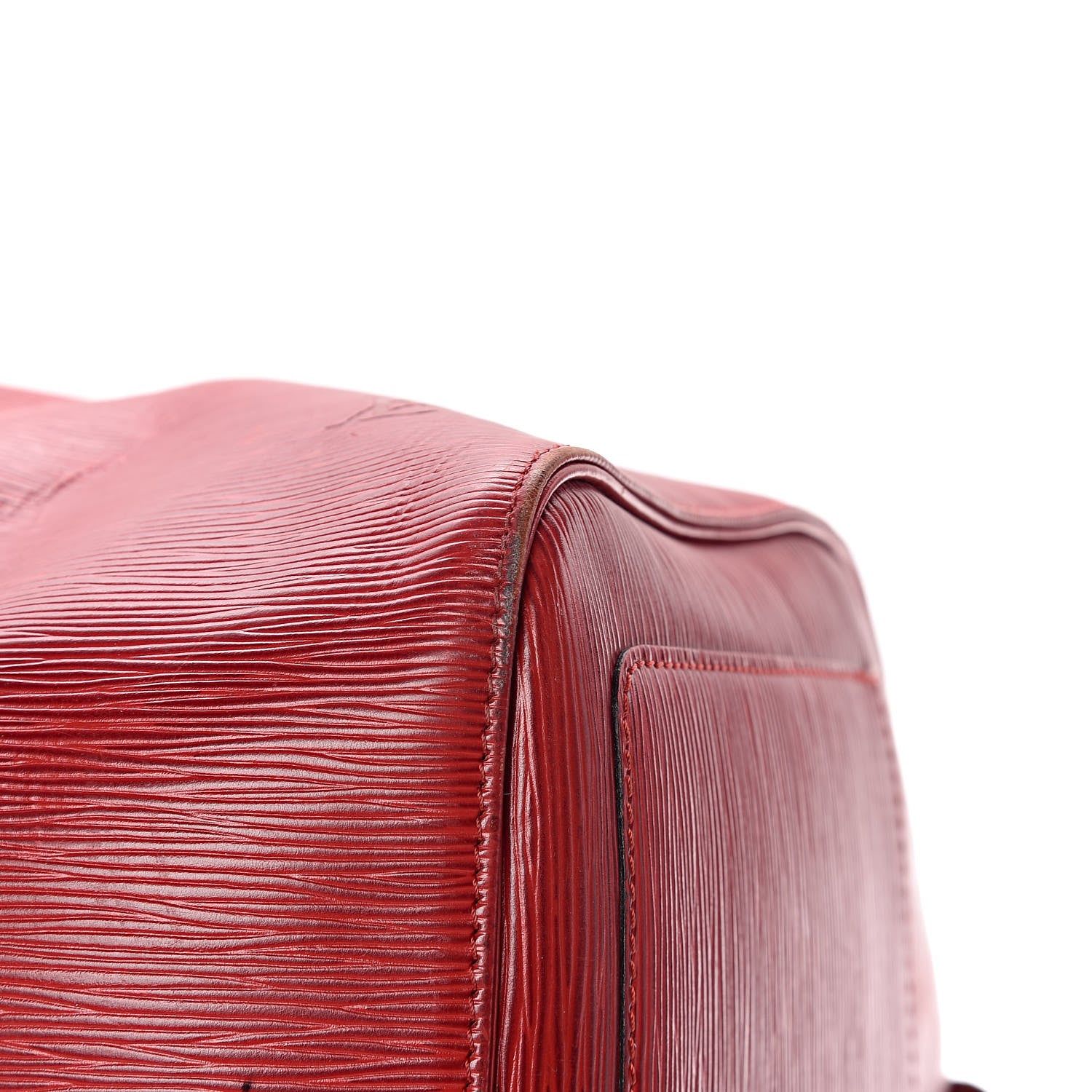 Louis Vuitton Epi Keepall 55 Castillan Red 22 of 26