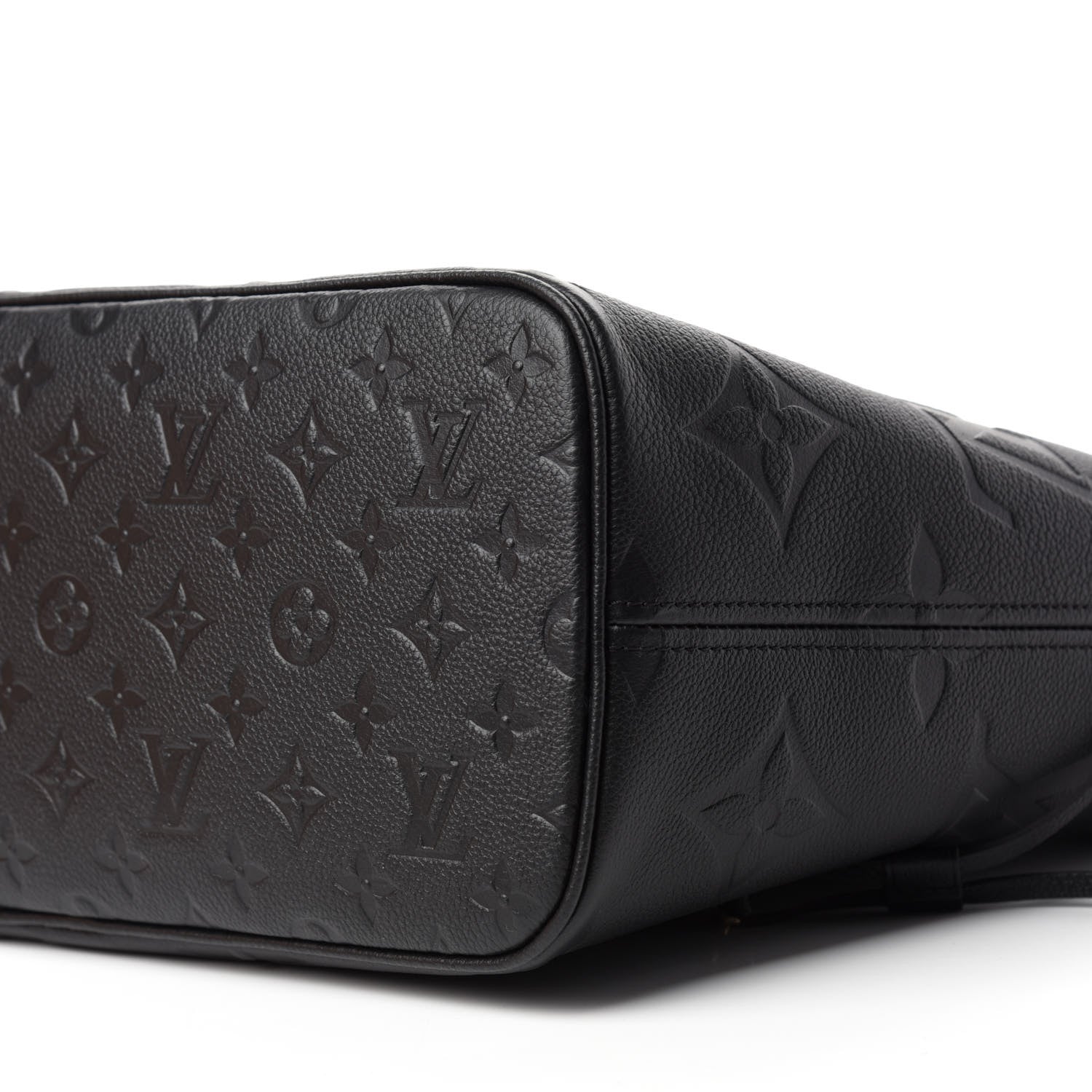 Louis Vuitton Empreinte Monogram Giant Neverfull MM Black 7 of 11