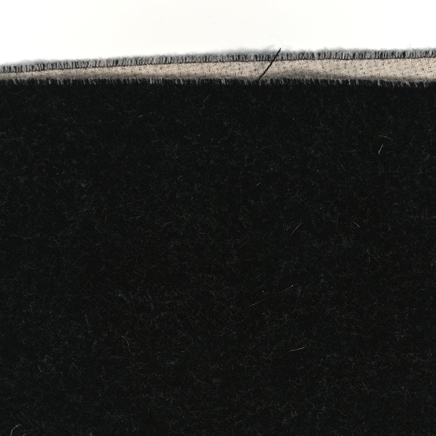 Wool Kingsnake Scarf Black White