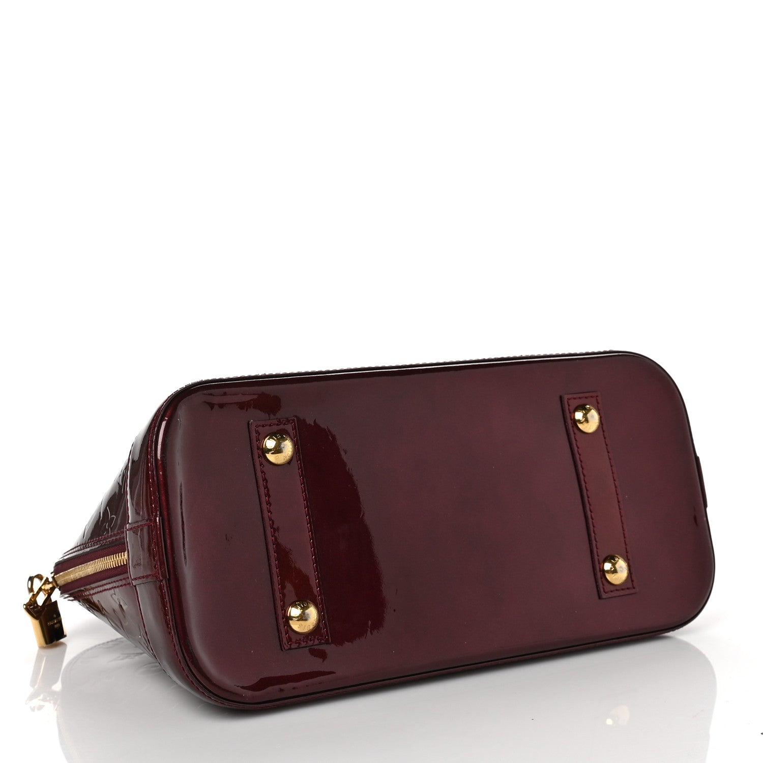 Louis Vuitton Vernis Alma PM Rouge Fauviste 4 of 7