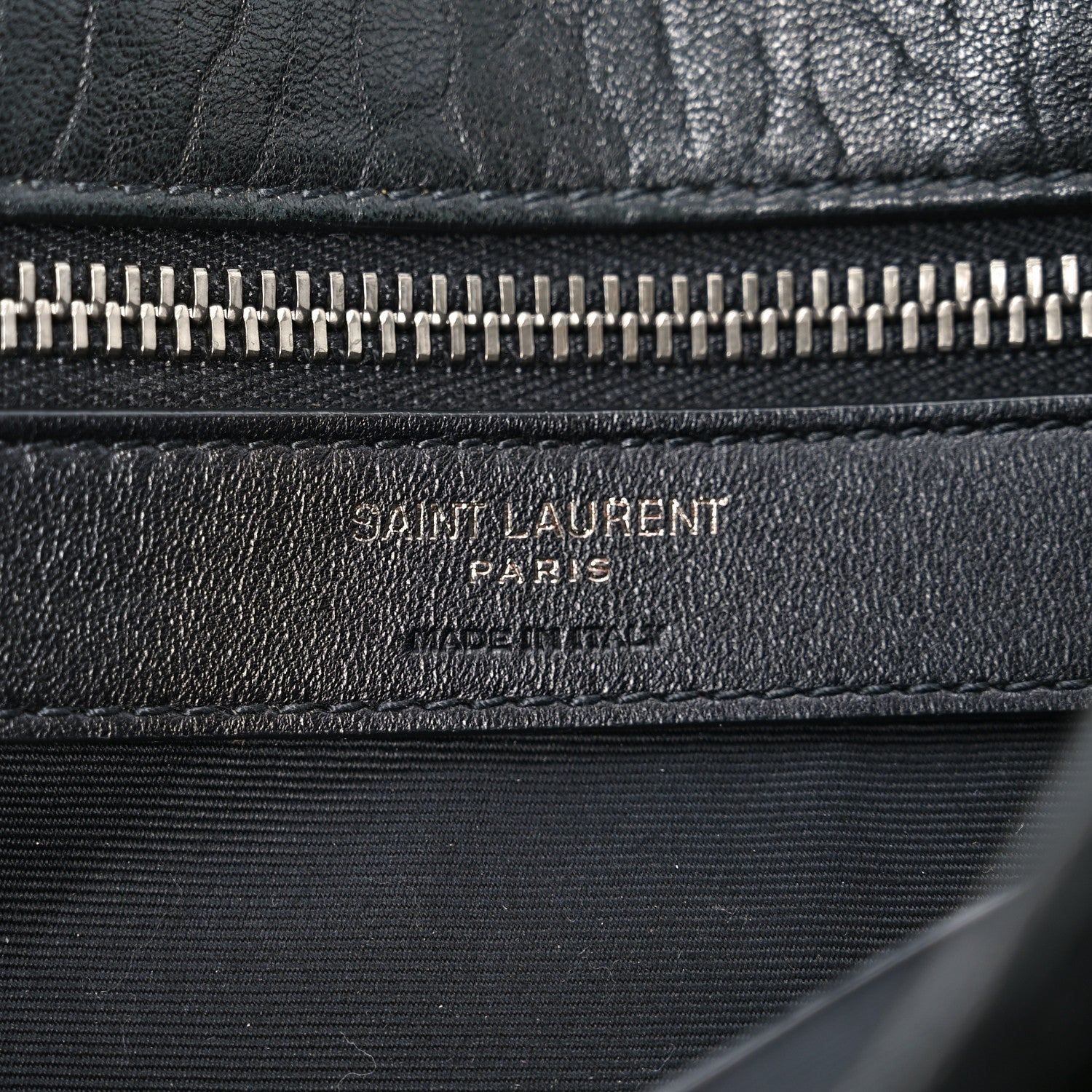 Saint Laurent Grained Calfskin Niki Messenger Black 6 of 10
