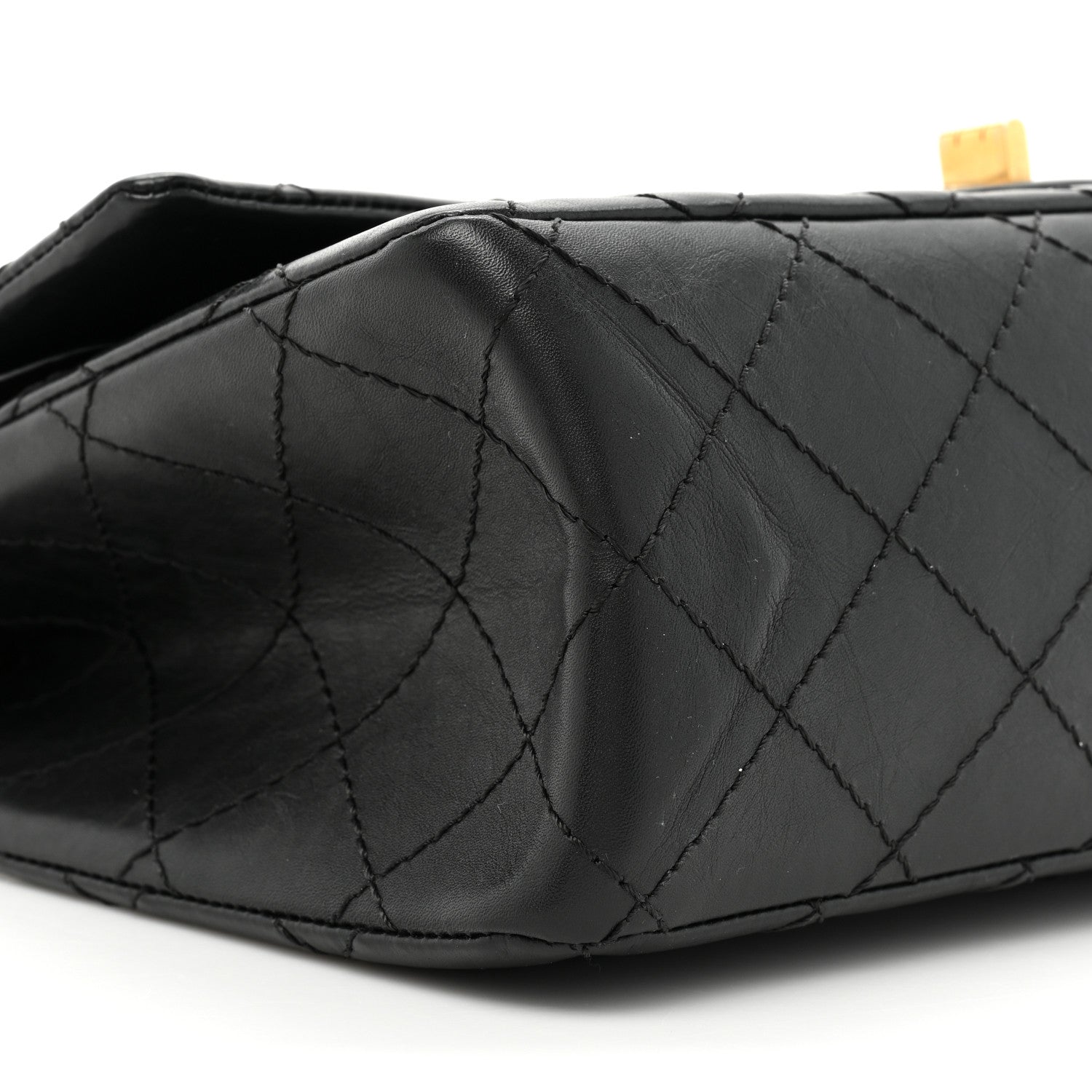 Chanel Aged Calfskin Quilted 2.55 Reissue 226 Flap Black 10 of 12