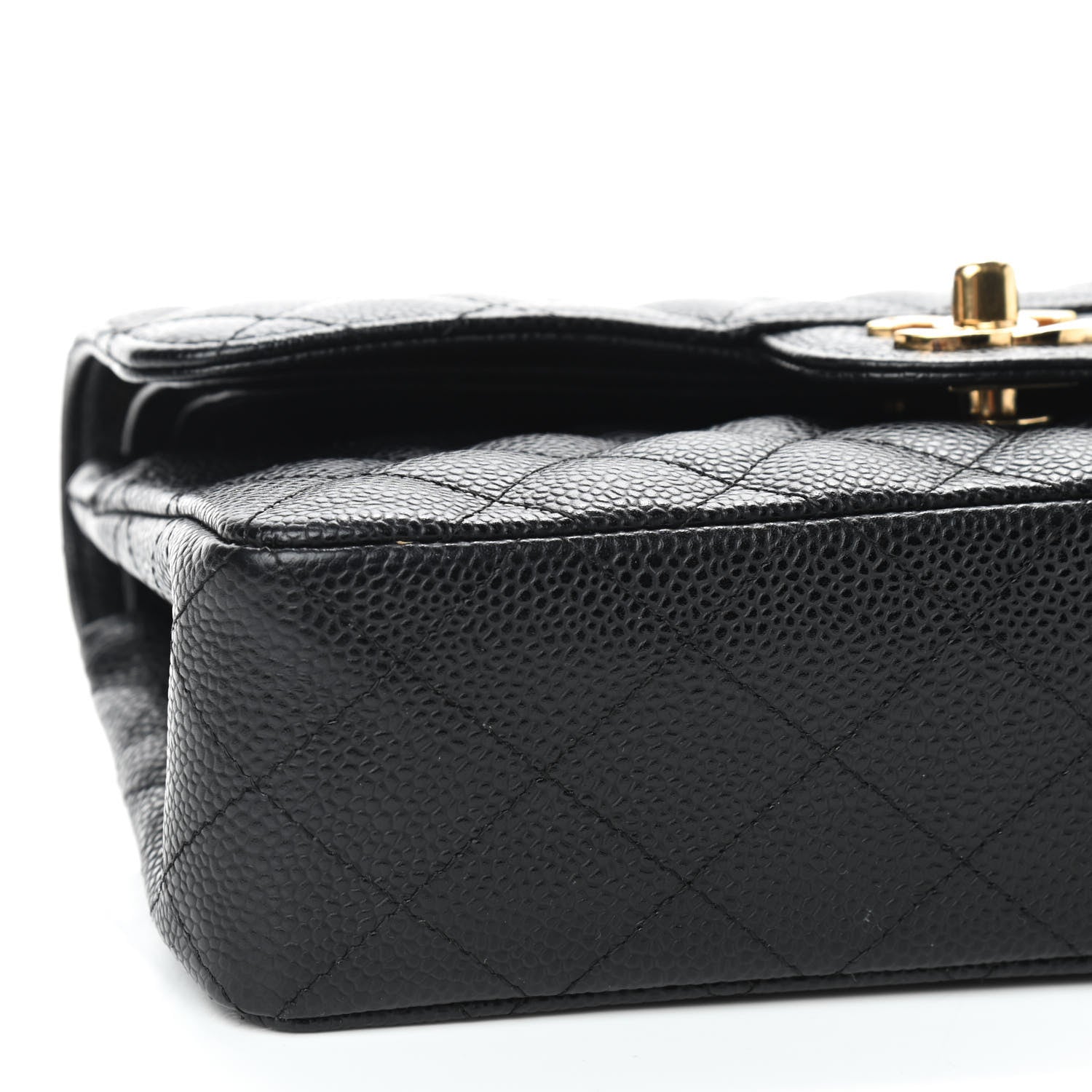 Chanel Caviar Quilted Small Double Flap Black 6 of 9