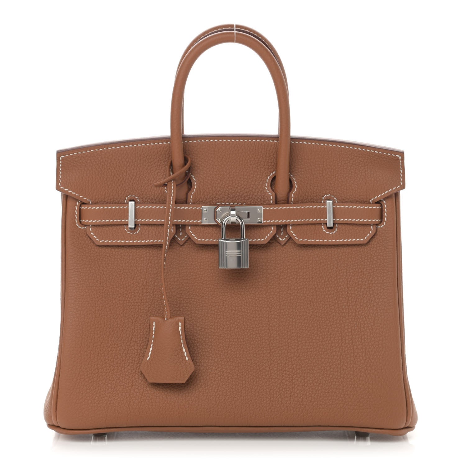 Hermes Togo Birkin 25 Gold 1 of 9
