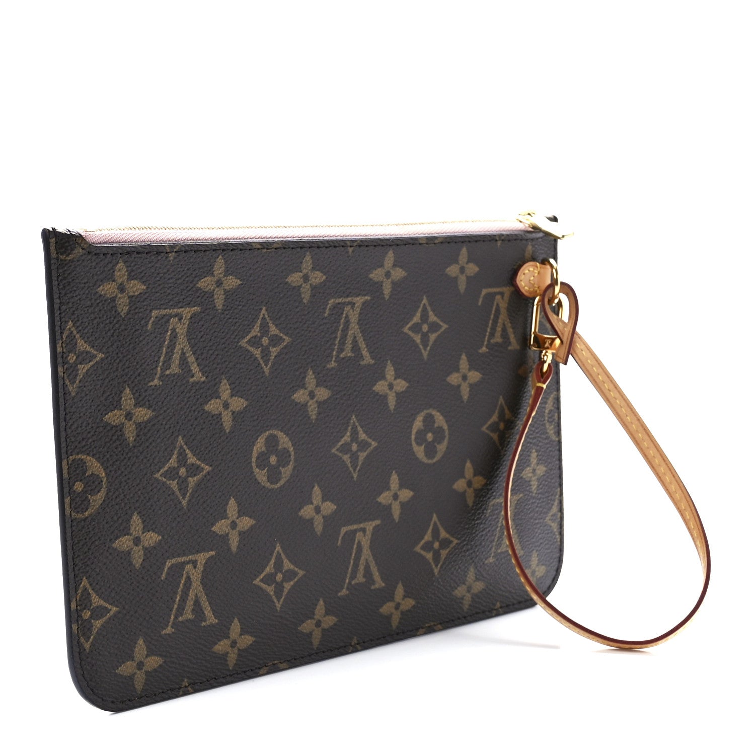 Louis Vuitton Monogram Neverfull MM GM Pochette Rose Ballerine 3 of 11