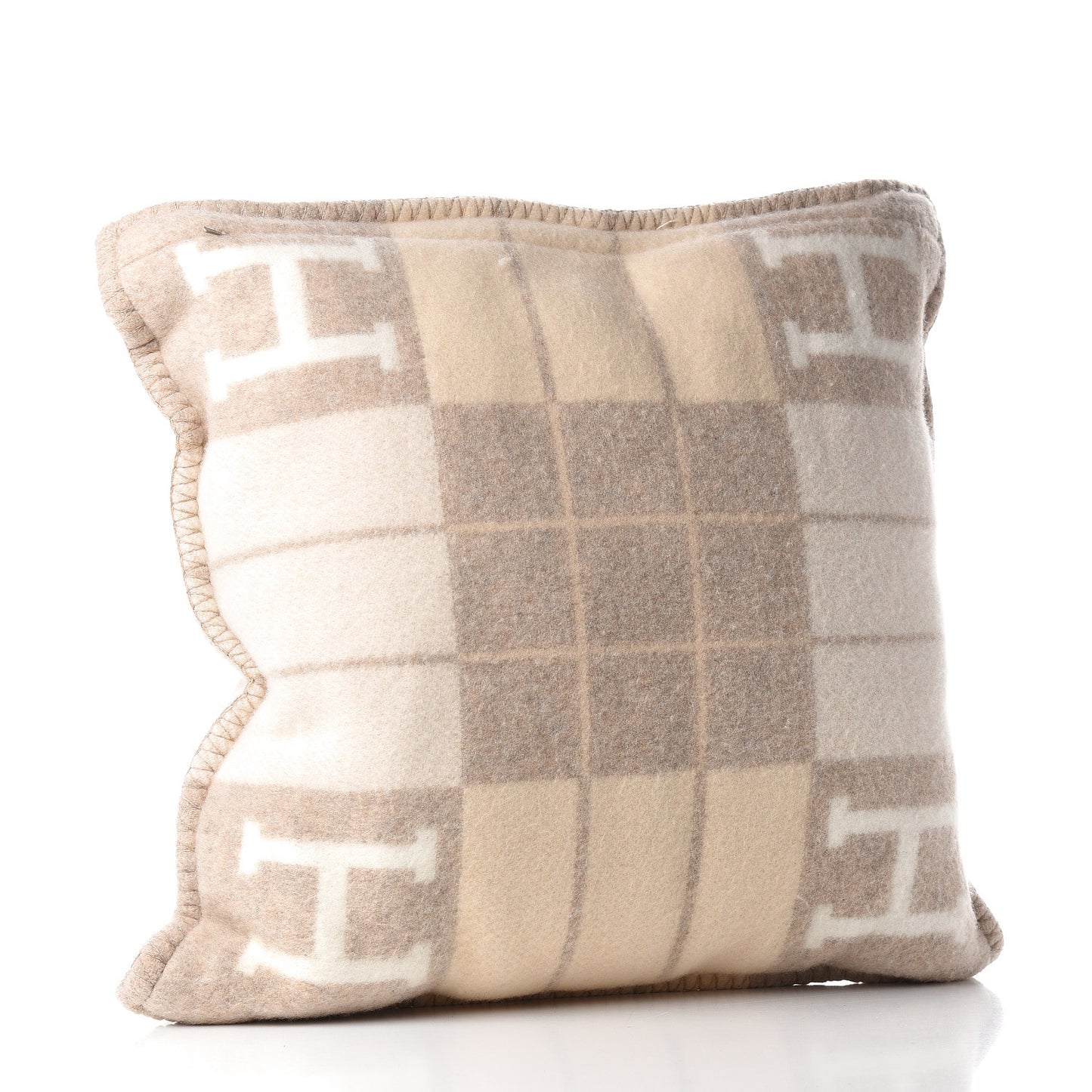 Wool Cashmere Avalon III Pillow PM Coco Camomille