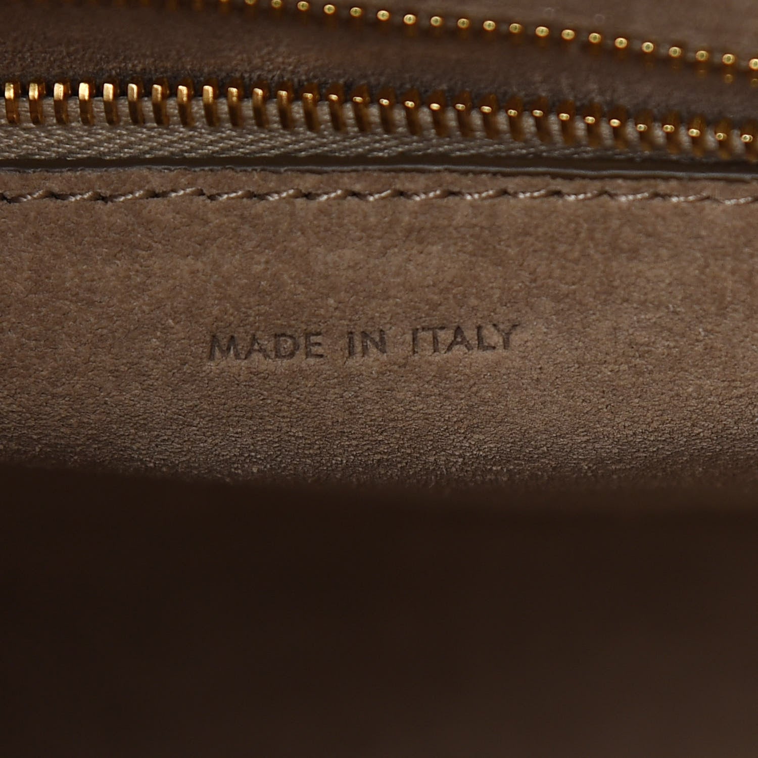 Celine Soft Grained Calfskin Small Sangle Bucket Bag Taupe 7 of 10