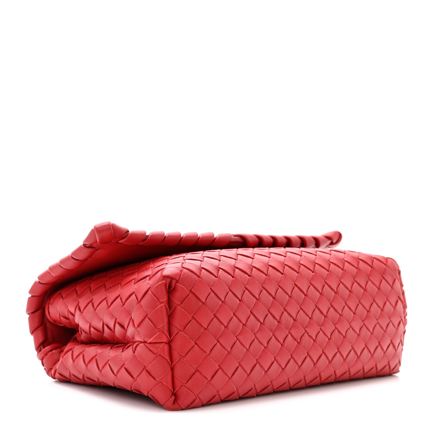 Bottega Veneta Nappa Intrecciato Baby Olimpia Shoulder Bag Vesuvio 4 of 10