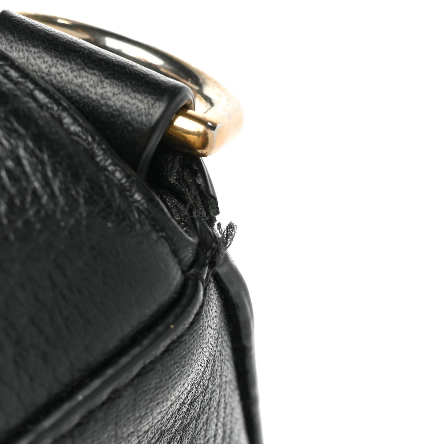 Pebbled Calfskin Recruit Nomad Crossbody Black