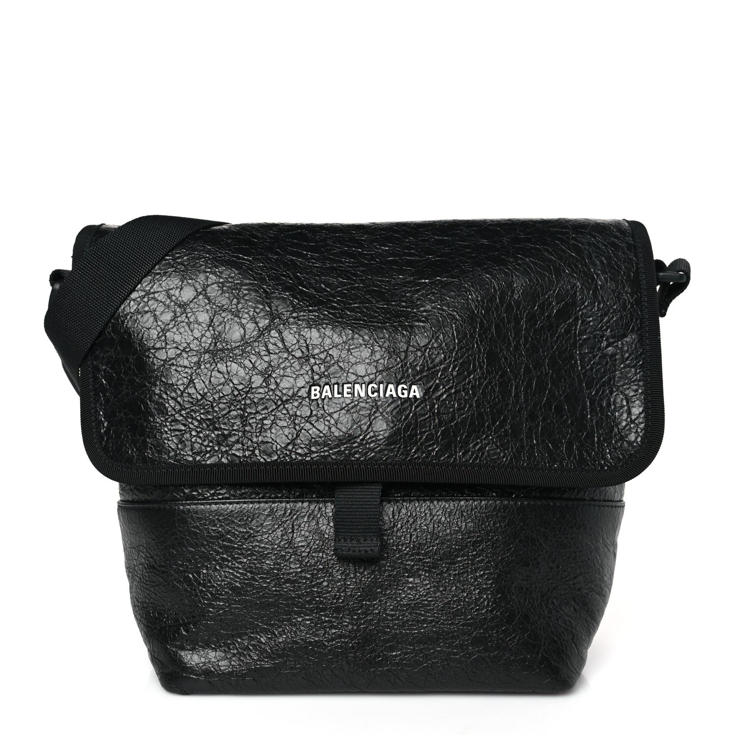 Agneau Arena Small Explorer Messenger Bag Black