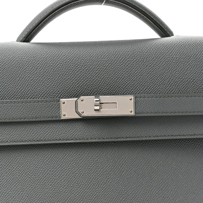 Hermes Epsom Kelly Depeches 36 Vert Amande 9 of 15