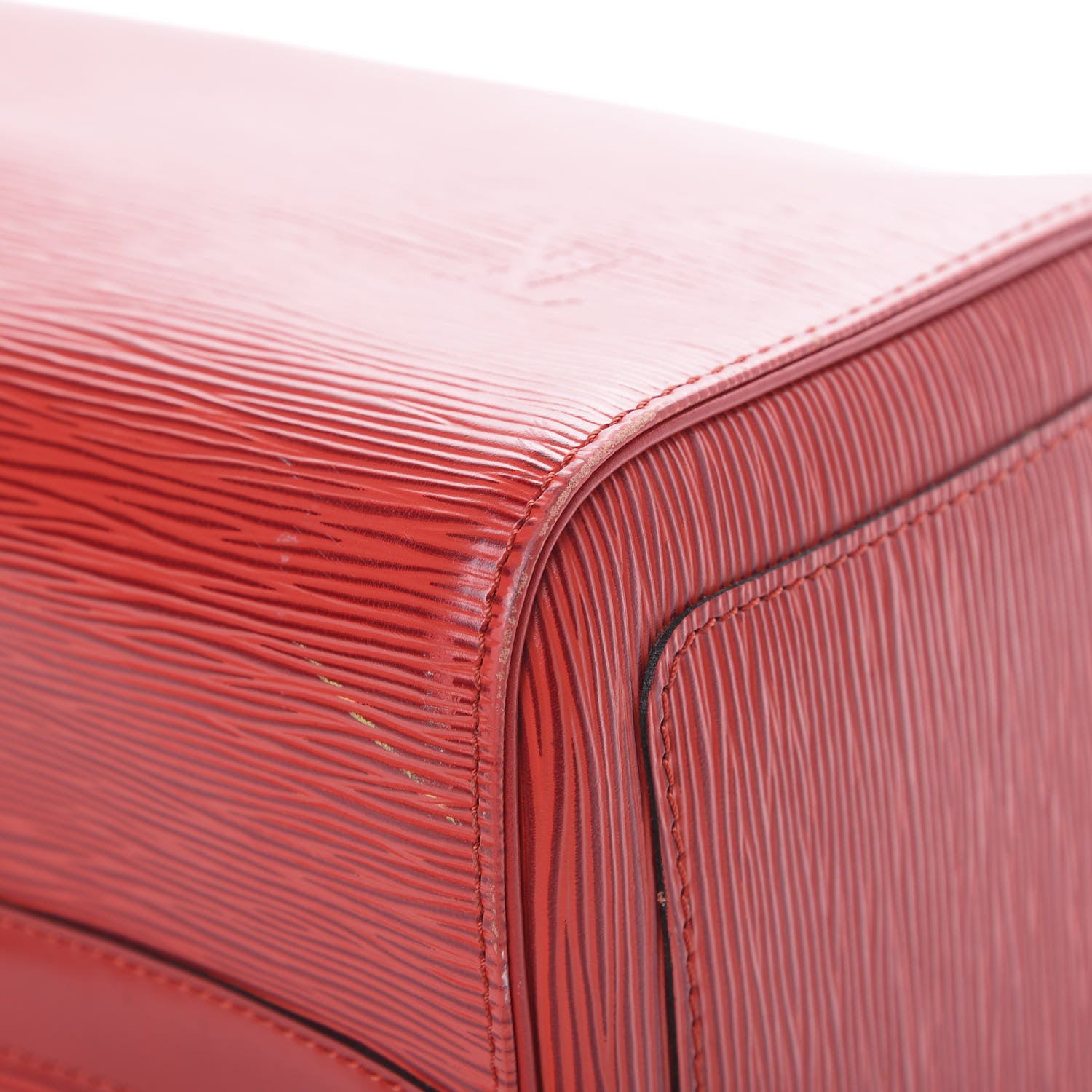 Louis Vuitton Epi Speedy 30 Castillan Red 9 of 19