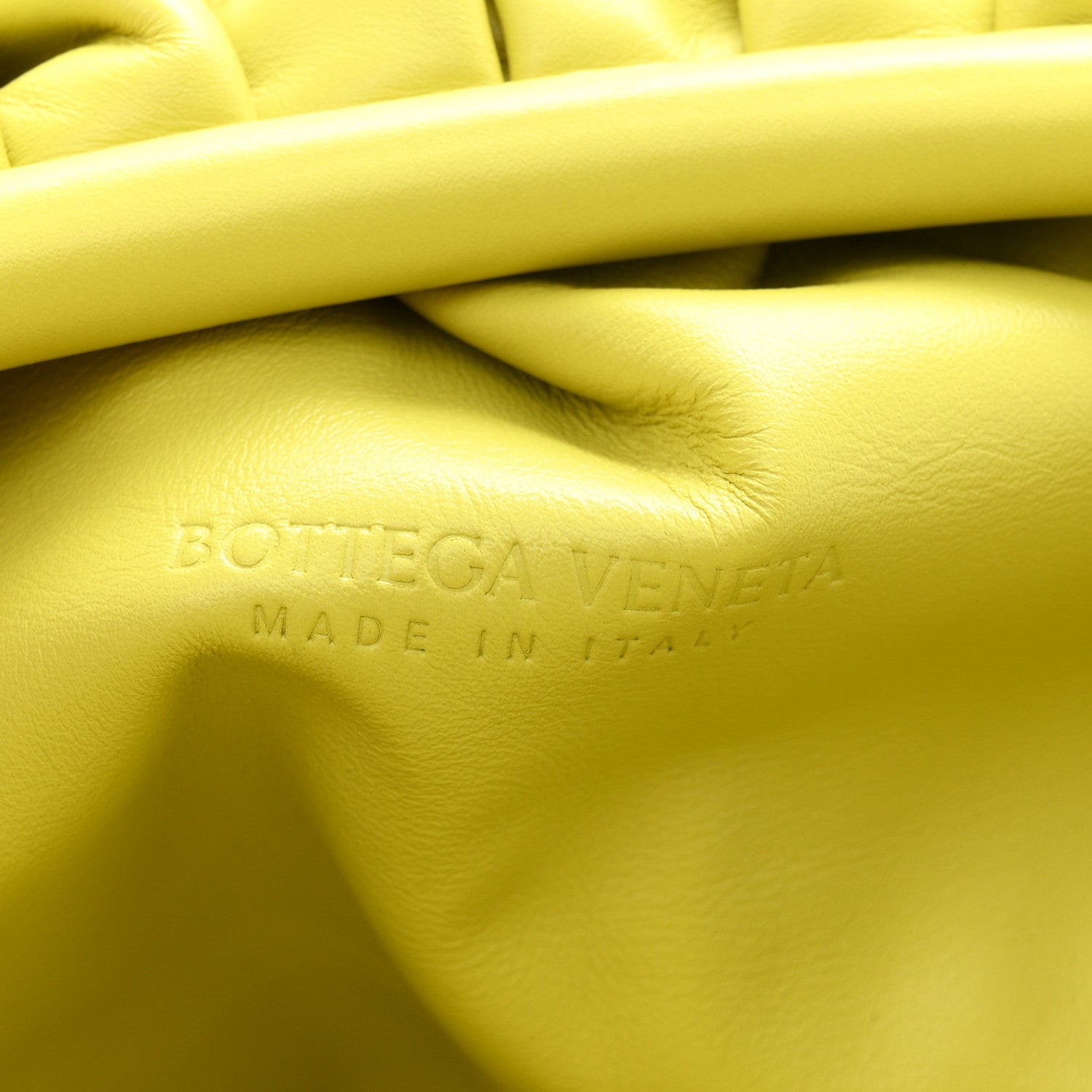 Bottega Veneta Smooth Butter Calf The Pouch Oversized Clutch Kiwi 6 of 10
