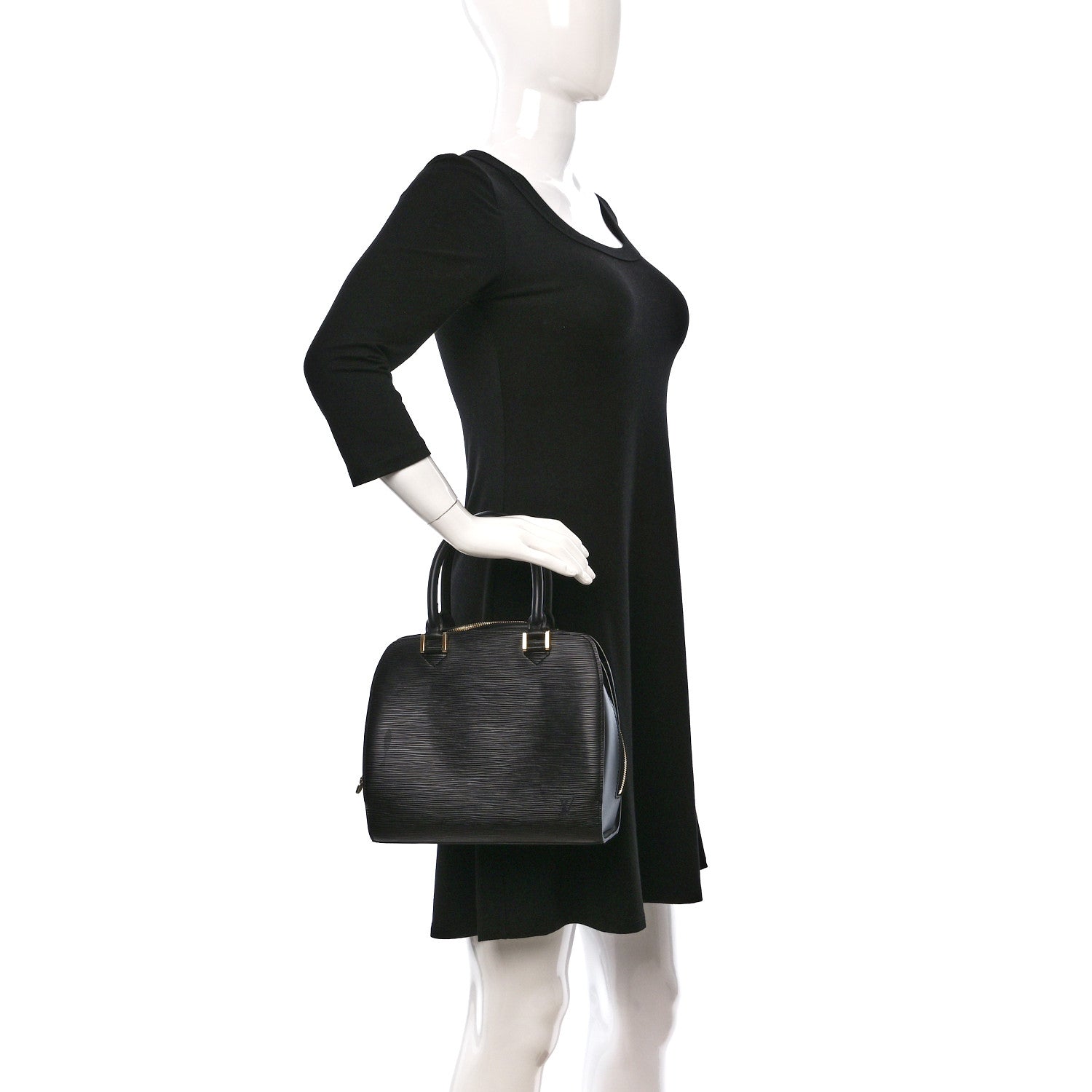 Louis Vuitton Epi Pont-Neuf Black 2 of 9